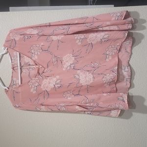 Floral Long Sleeve Lush Top